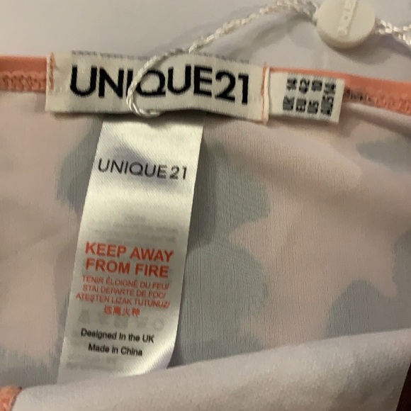 Cow Print Tanga Bikini Bottom size 10 - Picture 7 of 9